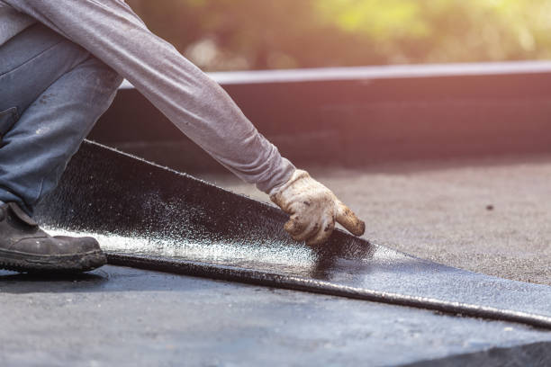 Professional Exterior Waterproofing technician working in Spring Lake, NJ